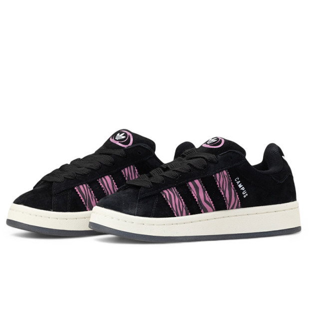 Sneakers Adidas Campus Black Pink Zebra