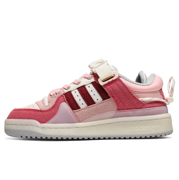 Кроссовки Adidas Forum Low Bad Bunny White Pink