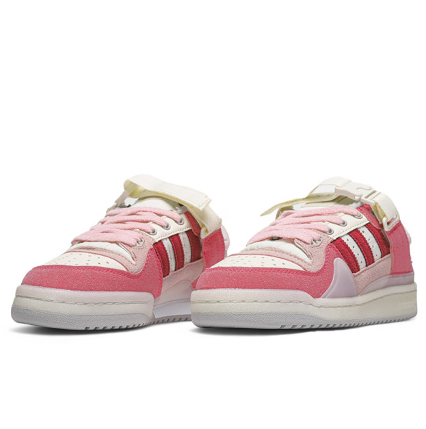 Кроссовки Adidas Forum Low Bad Bunny White Pink