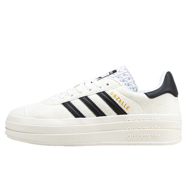 Кроссовки Adidas Gazelle Platform Bold White Black