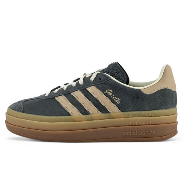 Sneakers Adidas Gazelle Bold Grey Magic Beige Gum IE0428