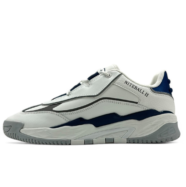 Кроссовки Adidas Niteball II White Blue
