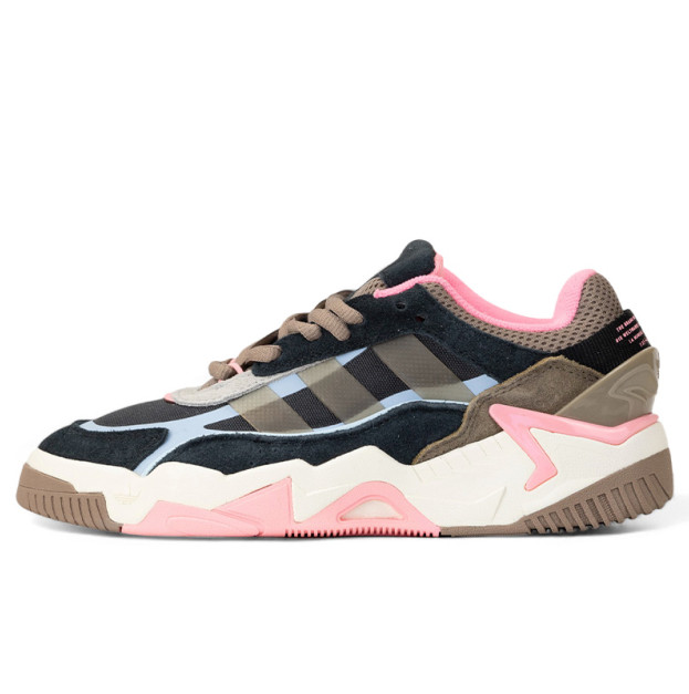 Кросівки Adidas Niteball II Khaki Black Pink