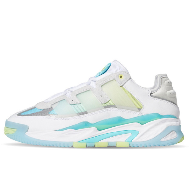 Кроссовки Adidas Niteball White Blue Yellow S24137