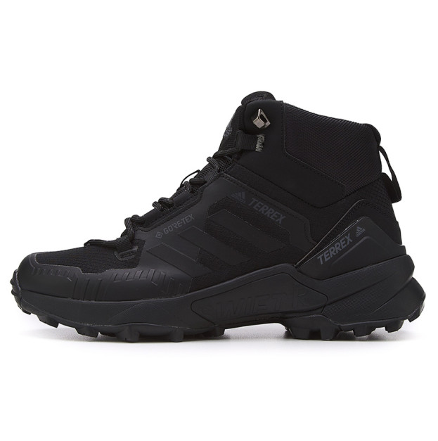 Кроссовки Adidas Terrex Swift Gore-Tex Black С МЕХОМ