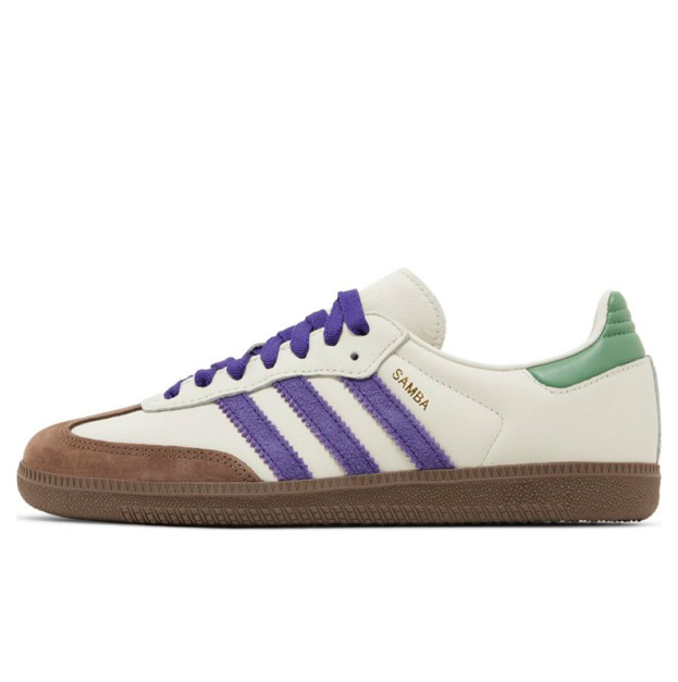 Sneakers Adidas Samba Off White Purple Green ID8349