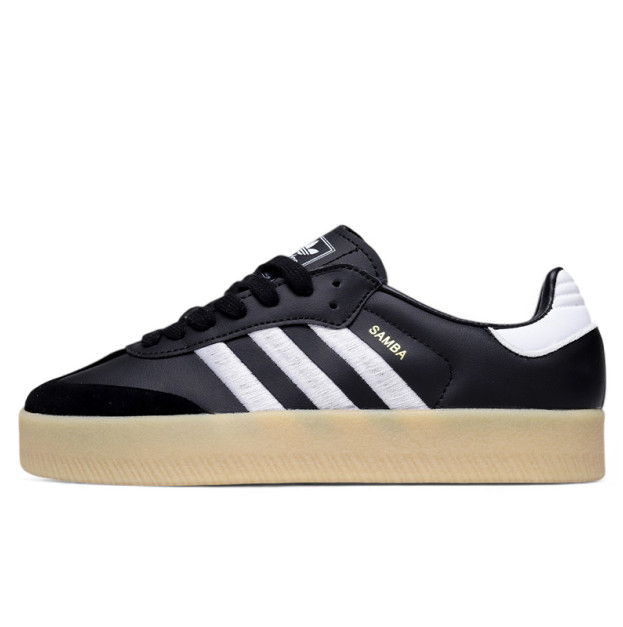 Кросівки Adidas Sambae Black White Gum ID0436