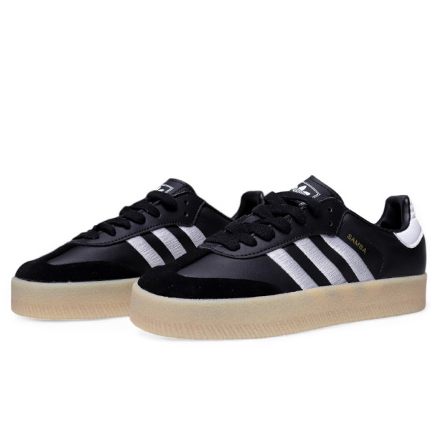 Кросівки Adidas Sambae Black White Gum ID0436