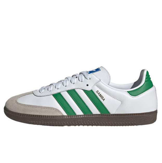 Кросівки Adidas Samba OG White Green IG1024