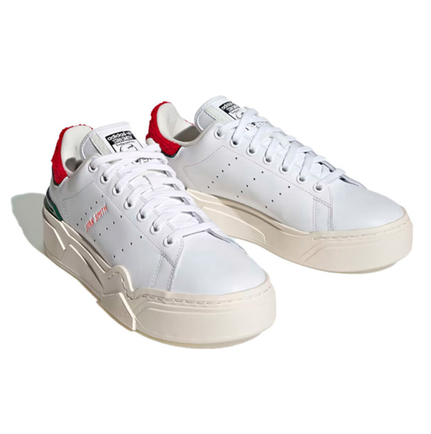 Кросівки Adidas Stan Smith Bonega 2B White Scarlet Green HQ9882
