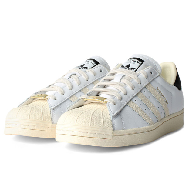 Кросівки Adidas Superstar White Beige Black ID4675