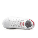 Кроссовки Adidas Superstar White Red