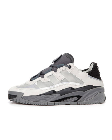 Кросівки Adidas Niteball White Grey Winter З ХУТРОМ