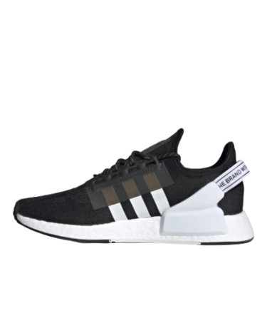 Кроссовки Adidas NMD R1 V2 Black White FV9021