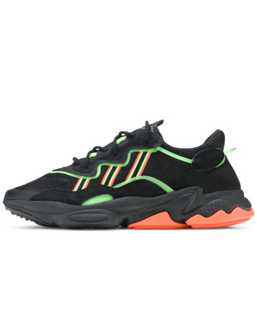 Кроссовки Adidas Ozweego Black Orange Green EE5696