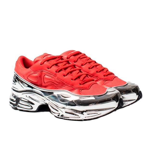 Sneakers Adidas Ozweego Raf Simons Red Silver Metallic EE7948