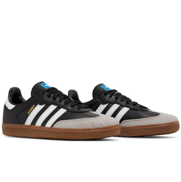 Кросівки Adidas Humanrace Samba Vegan Black Gum HO1878