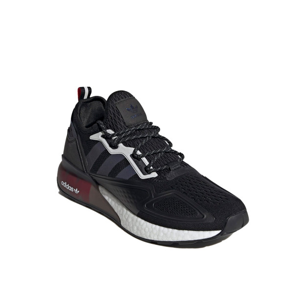 Кросівки Adidas ZX 2K Boost Black Iridescent Shock Red FX7475