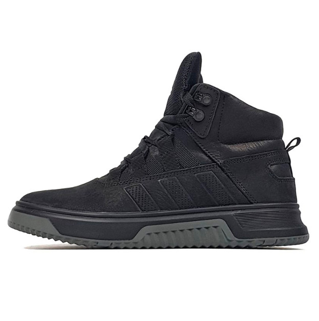 Кросівки Adidas Posturo Design Boots Black Winter З ХУТРОМ