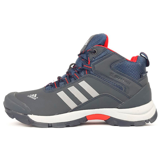 Кросівки Adidas Climaproof High Navi Red Winter З ХУТРОМ