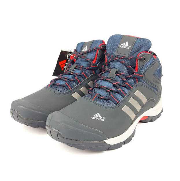 Кросівки Adidas Climaproof High Navi Red Winter З ХУТРОМ