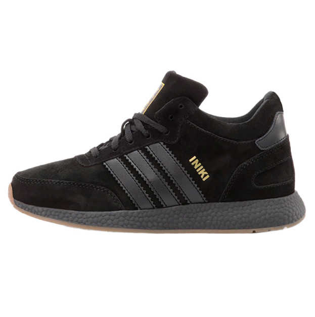 Кросівки Adidas Iniki Black Winter З ХУТРОМ