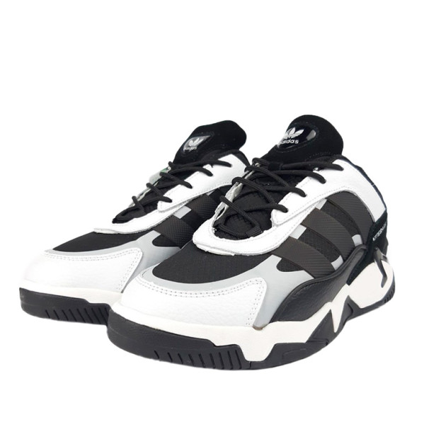 Кросівки Adidas Niteball 2.0 Black White Winter 2 З ХУТРОМ