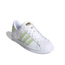 Кросівки Adidas Superstar White Green Gold FW3568