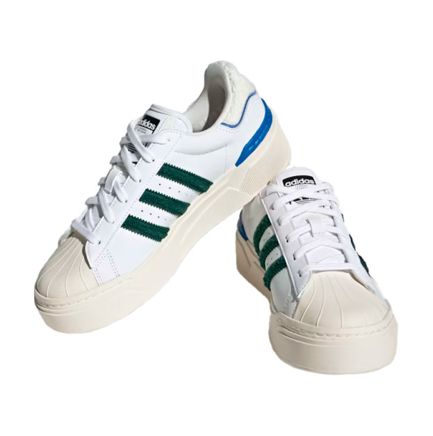 Кроссовки Adidas Superstar Bonega 2B White Green Royal HQ9884