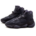 Кросівки Adidas Yeezy Boost 500 High Black Winter З ХУТРОМ