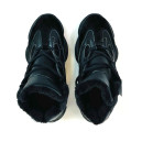 Кросівки Adidas Yeezy Boost 500 High Black Winter З ХУТРОМ