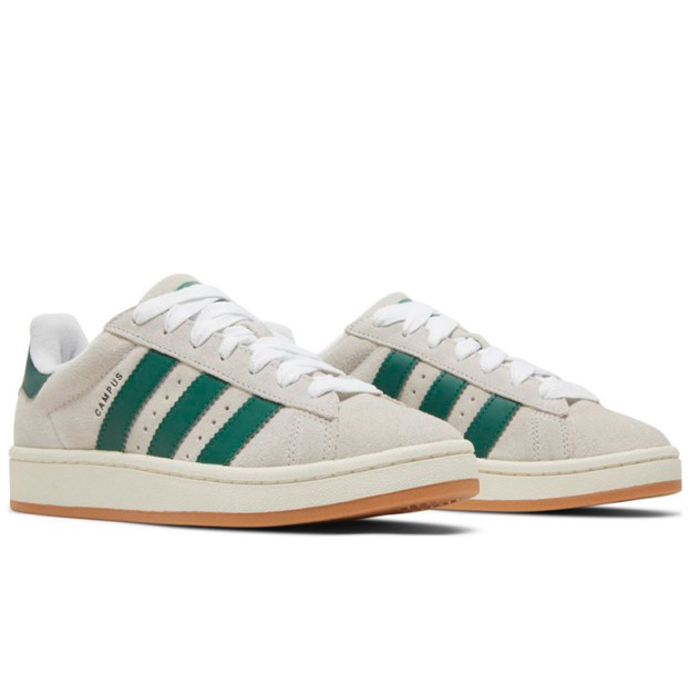 Кросівки Adidas Campus 00s Crystal White Dark Green GY0038