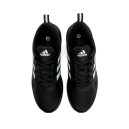 Кроссовки Adidas Cloudfoam Termo Black White С ФЛИСОМ