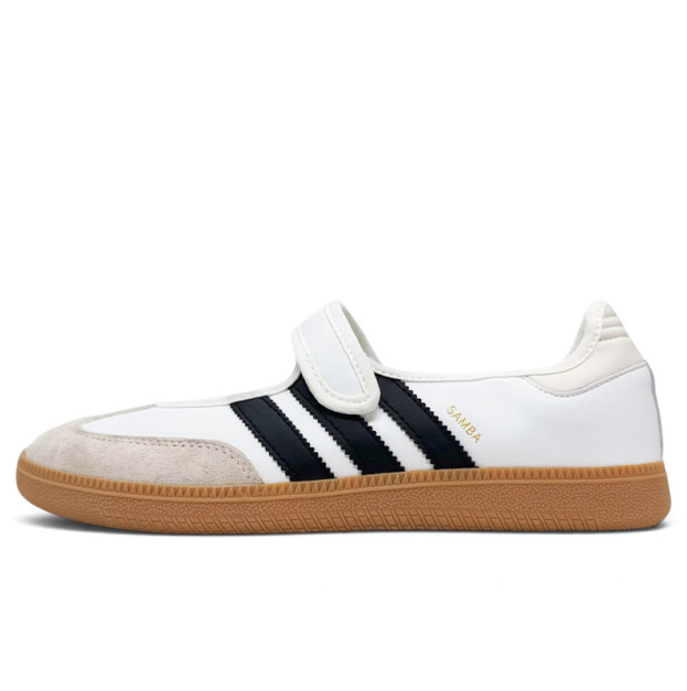Adidas Samba Jane White Black Gum JR1402