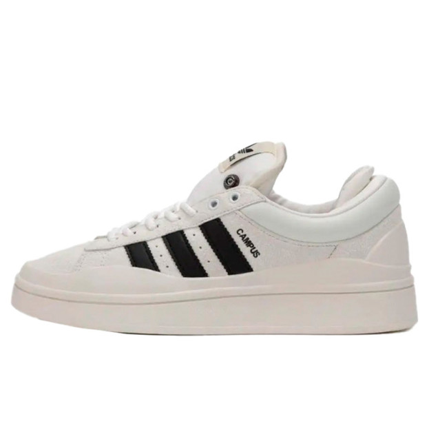 Sneakers Adidas Campus x Bad Bunny White Black
