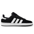Кроссовки Adidas Campus Black White С МЕХОМ