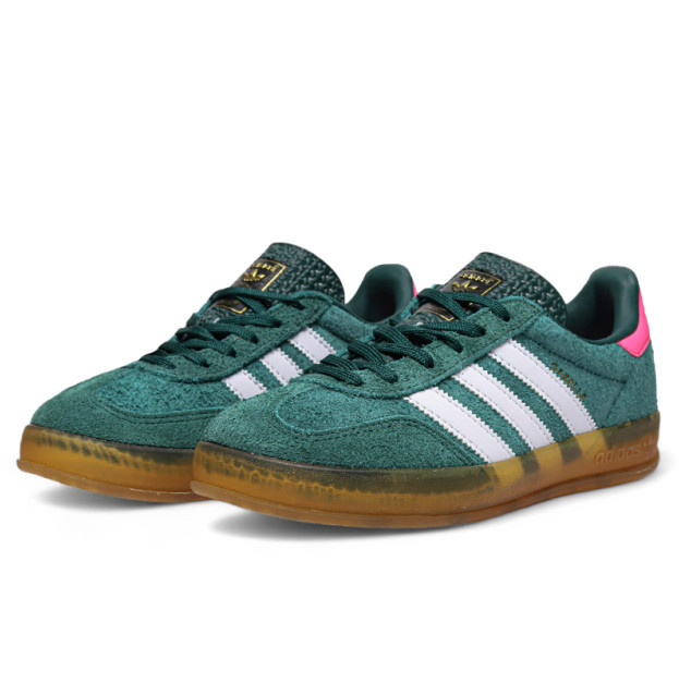 Кроссовки Adidas Gazelle Indoor Collegiate Green Pink IG5929