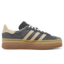 Sneakers Adidas Gazelle Bold Grey Magic Beige Gum IE0428