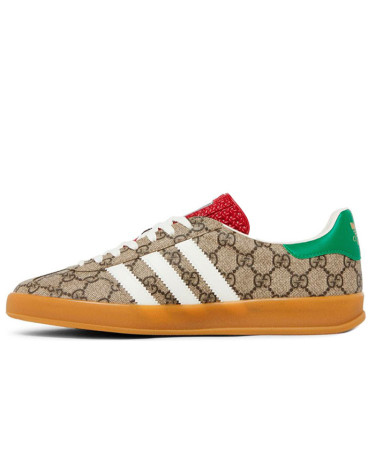 Кросівки Adidas Gazelle Beige GG Monogram IE2262
