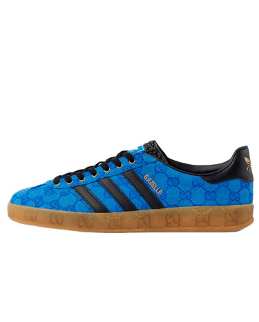 Кросівки Adidas Gazelle Blue GG Monogram 737967FAAW34349