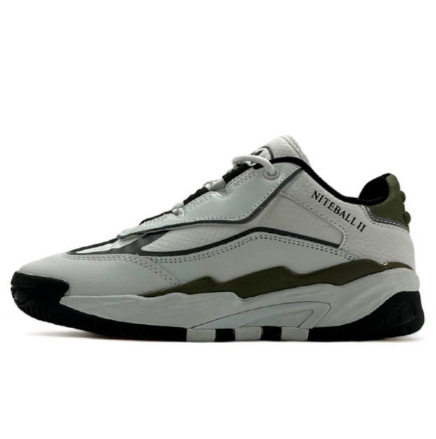 Adidas Niteball II White Khaki Black
