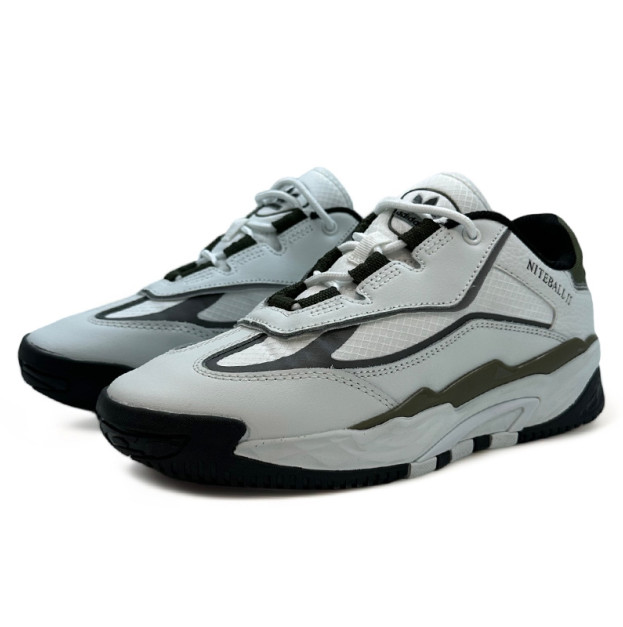 Adidas Niteball II White Khaki Black