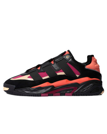 Кроссовки Adidas Niteball Black Power Berry Orange FY0157