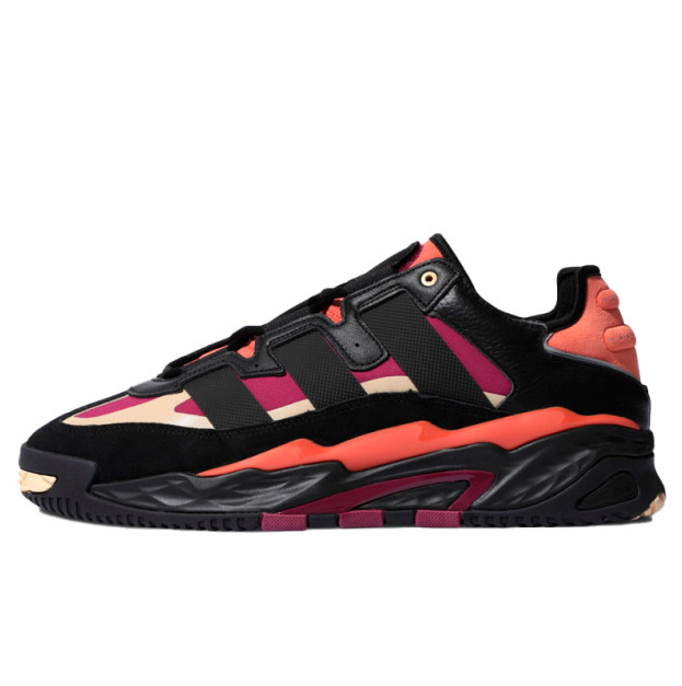 Кроссовки Adidas Niteball Black Power Berry Orange FY0157