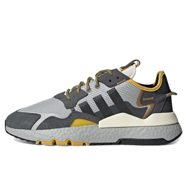Sneakers Adidas Nite Jogger Cream Grey Black Yellow GY0019