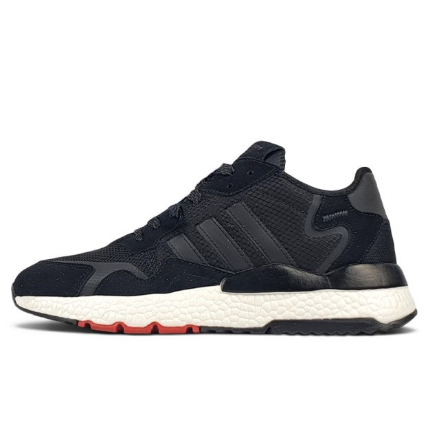 Adidas Nite Jogger Black White Red