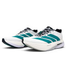 Adidas Adizero Boston 13 White Pure Teal JR4791