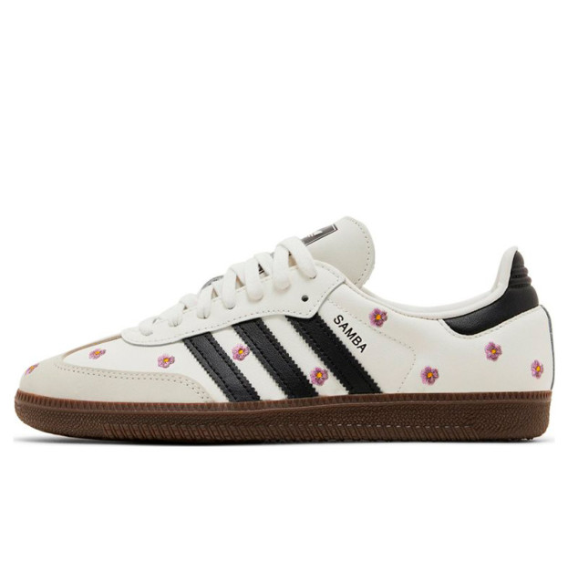 Кроссовки Adidas Samba White Floral Embroidery IF4398