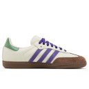 Кроссовки Adidas Samba Off White Purple Green ID8349