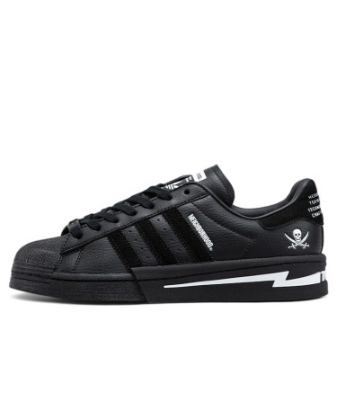 Кроссовки Adidas Superstar x Neighborhood Black White